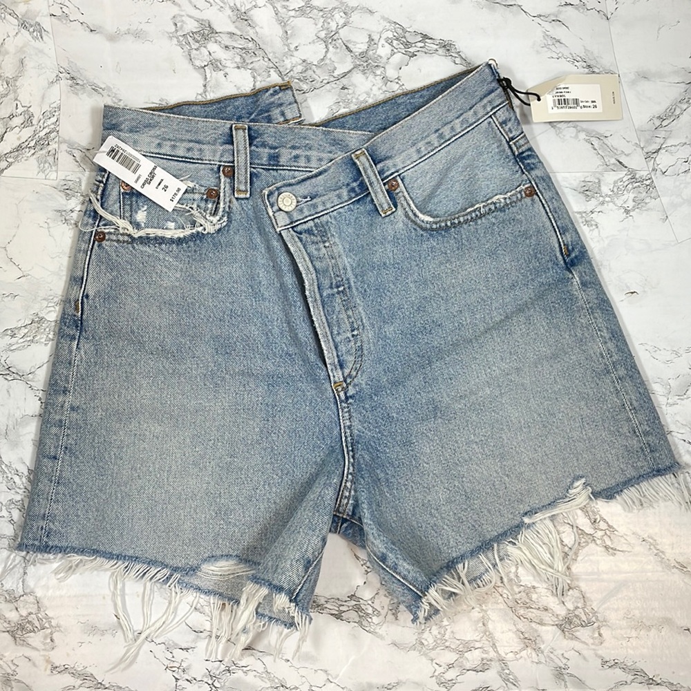 AGOLDE Criss Cross Short 26